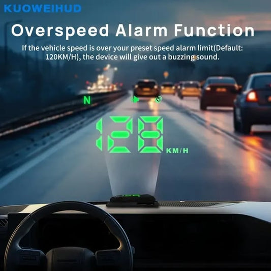 Head-Up Display Car GPS Digital Speedometer