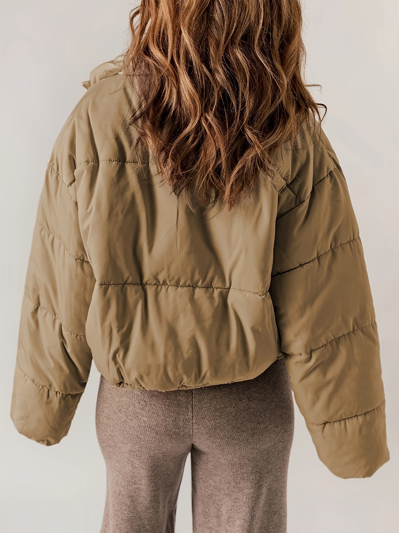 Stijlvolle Oversized Gewatteerde Jas