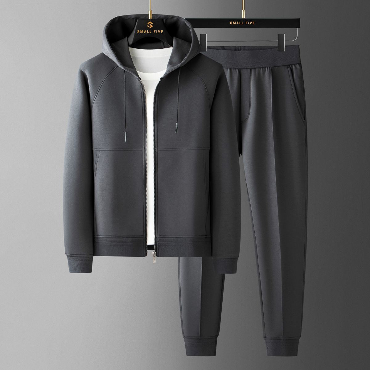 2-delige heren tracksuit set - trendy sportkleding voor casual uitjes
