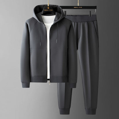 2-delige heren tracksuit set - trendy sportkleding voor casual uitjes
