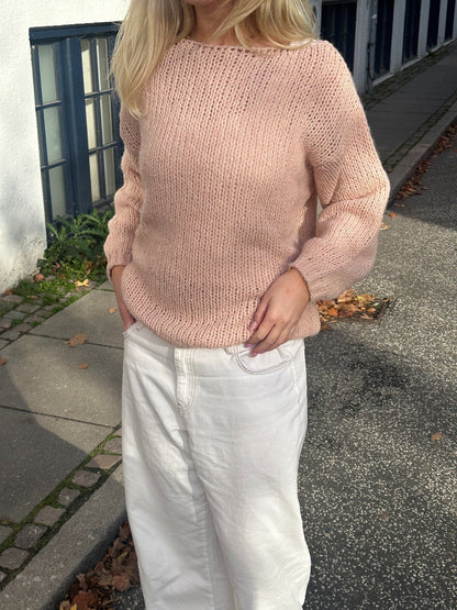 Ella Chunky Knit - Light Pink