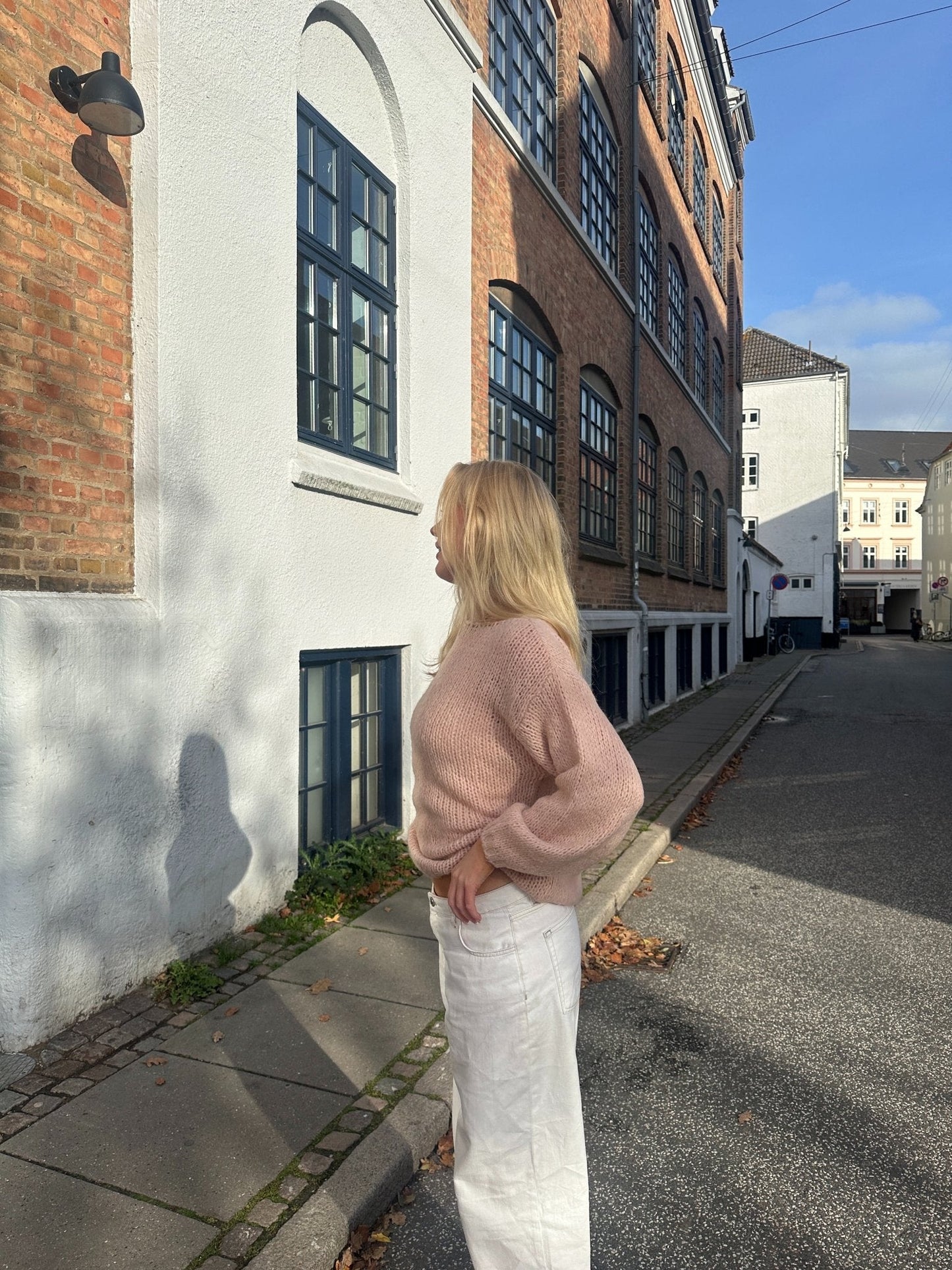 Ella Chunky Knit - Light Pink